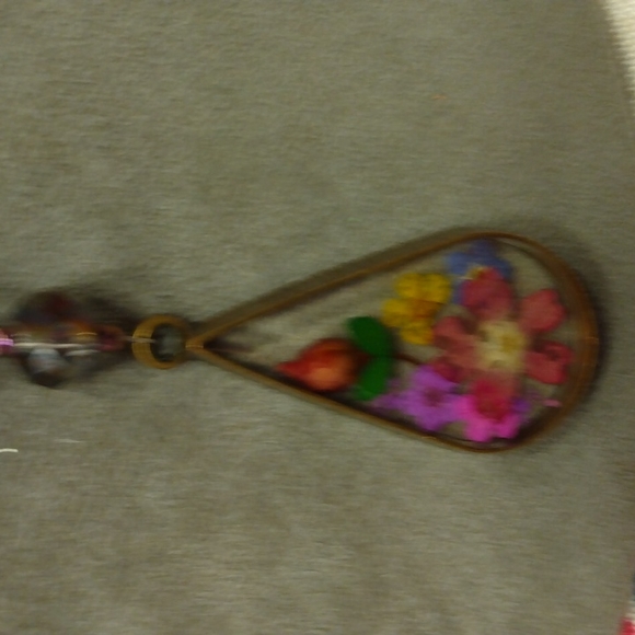 💖(2 for $20)Beaded handmade necklace with amethyst and faceted garnet - Picture 5 of 5